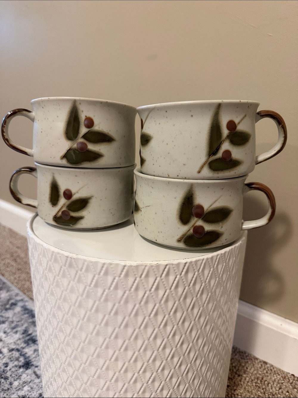 Bittersweet by OTAGIRI Set of 4 soup mugs